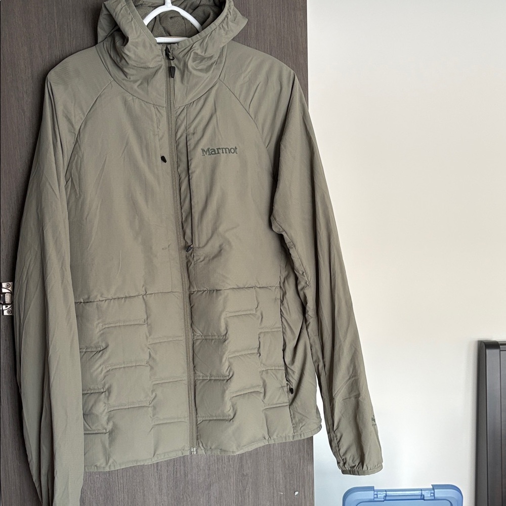 Men’s Marmot Sage Green Quilted Jacket